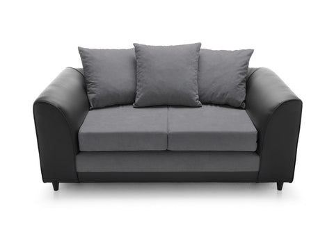 Dylan Chenille 2 Seater Sofa Dark Grey Comfert couches