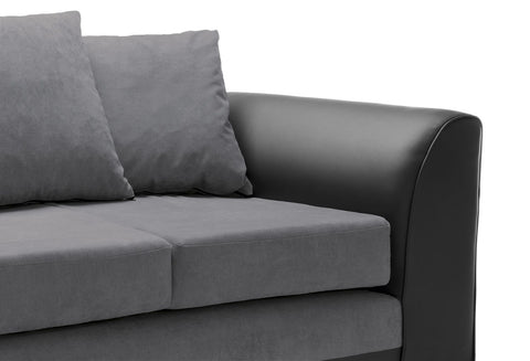 Dylan Chenille 2 Seater Sofa Dark Grey Comfert couches