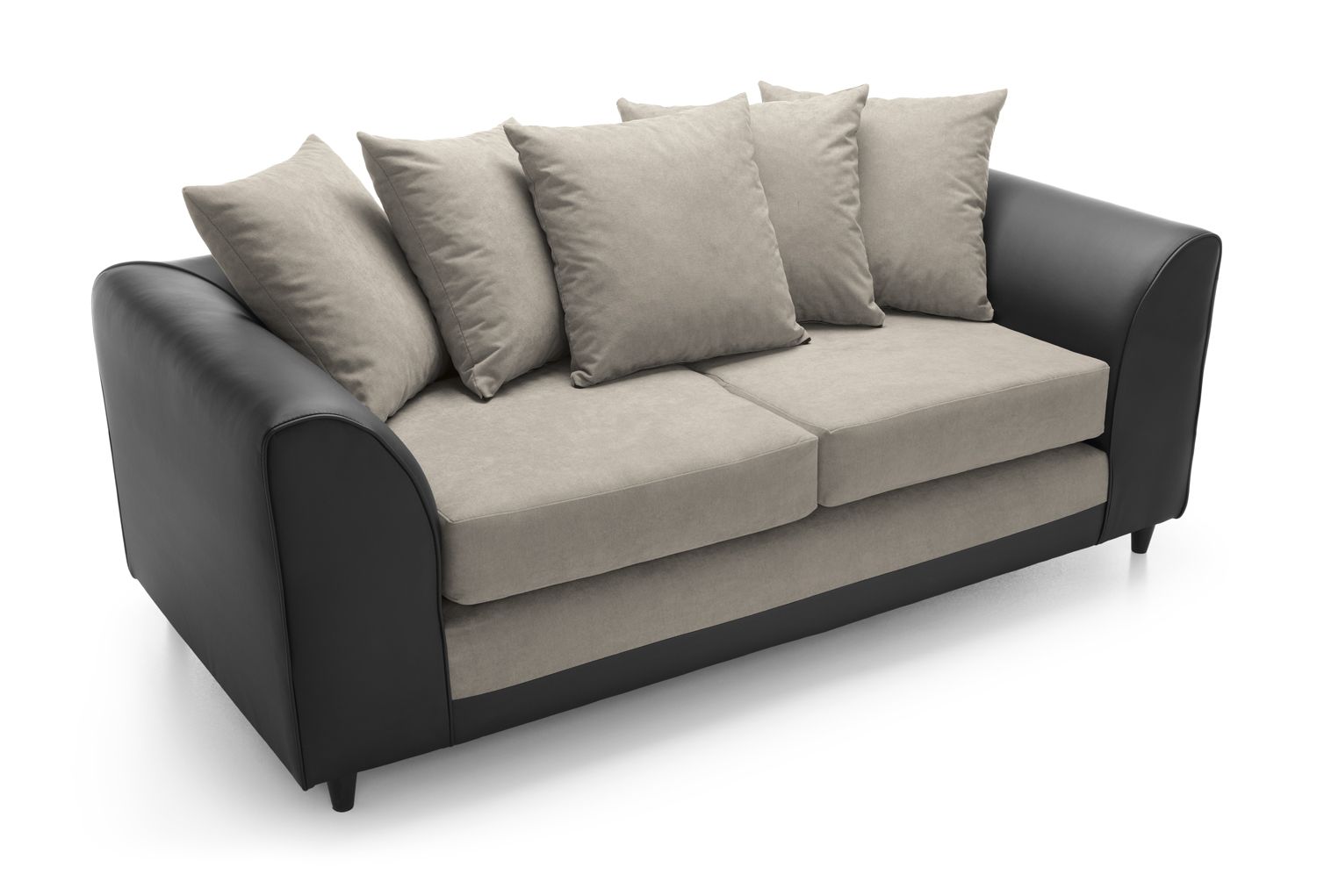 Dylan Chenille 3 Dark Grey Sand color Comfert couches