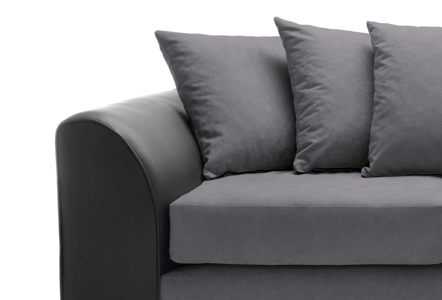 Dylan Chenille 3  Seater Sofa Dark grey Comfert couches